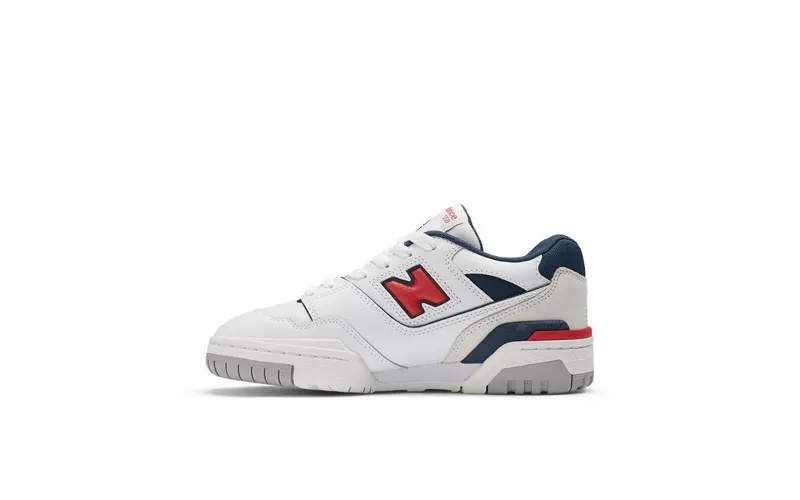 New Balance 550 White True Red (GSB550ED)