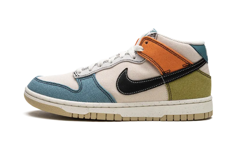 Nike Dunk Mid “Pale Ivory / Multicolor” (DV0830-100)