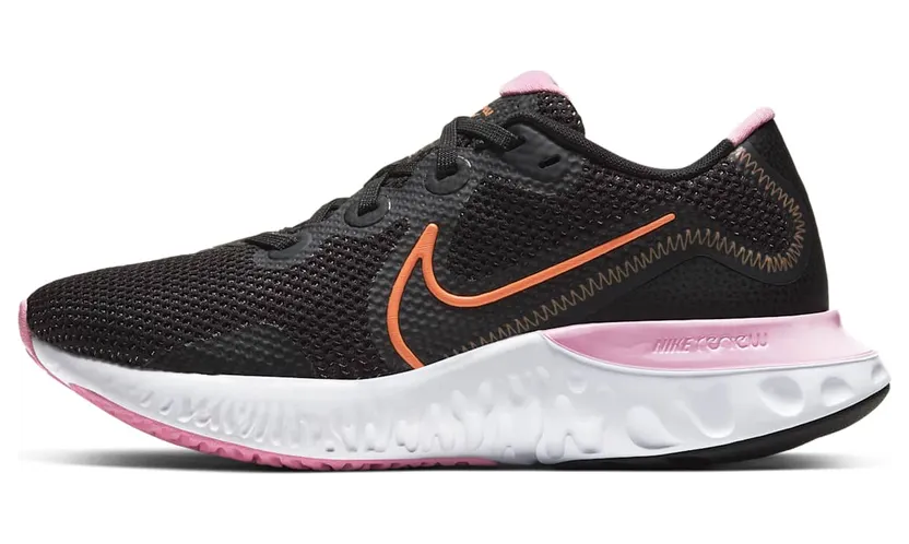 Nike Renew Run ‘Orange Pulse’ Black/Orange Pulse/White/Pink (CK6360-001)
