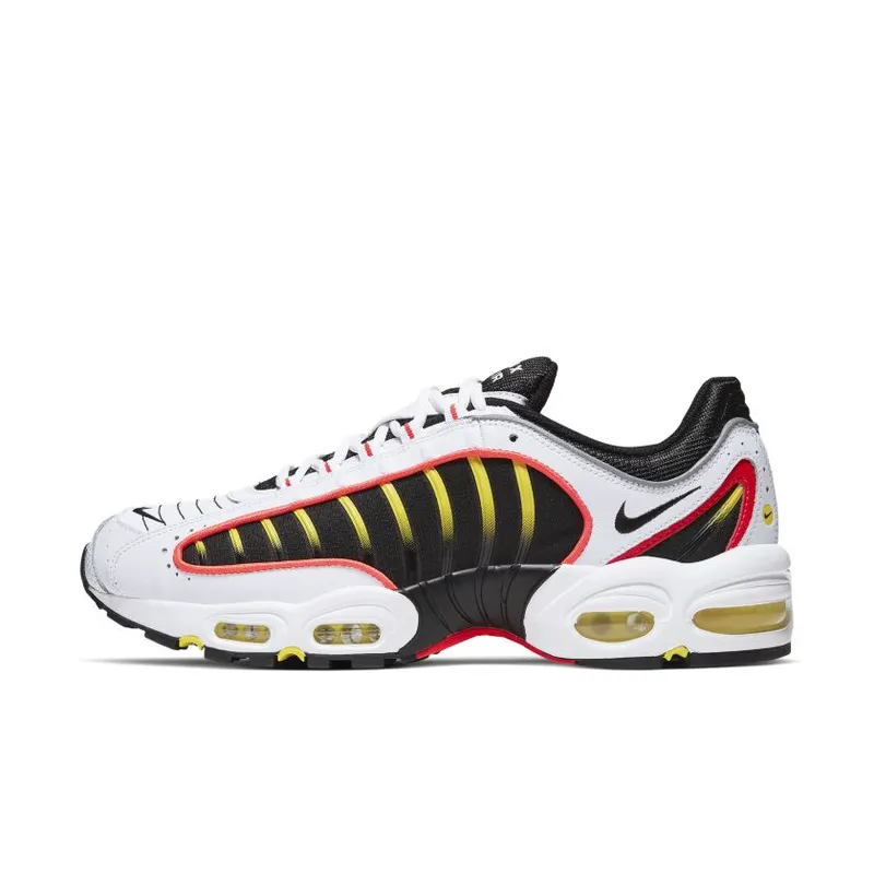 Nike Air Max Tailwind 4 White Black Crimson Yellow White/Black-Bright Crimson-Chrome Yellow (AQ2567-109)