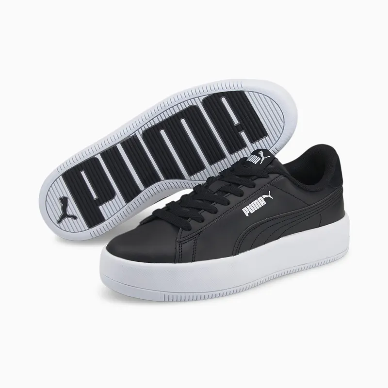 PUMA Lily Platform Laced Women’ Black/Black/White (384617-02)