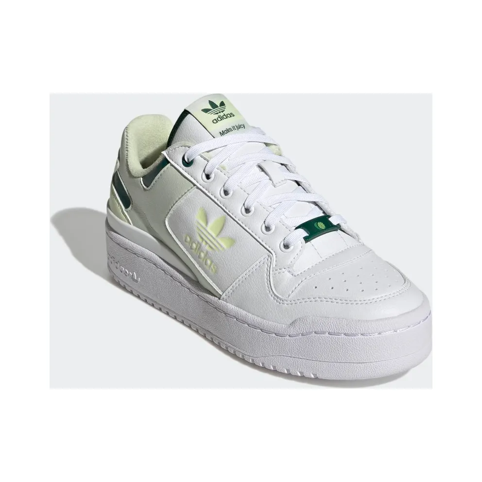 Adidas Forum Low Vegan Cloud White / Linen Green / Almost Lime (GY1894)