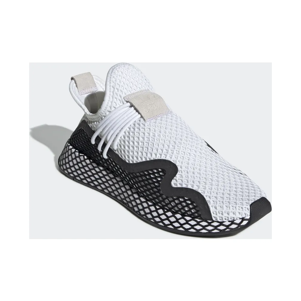 adidas Deerupt S Cloud White Core Black Cloud White/Core Black/Cloud White (BD7874)