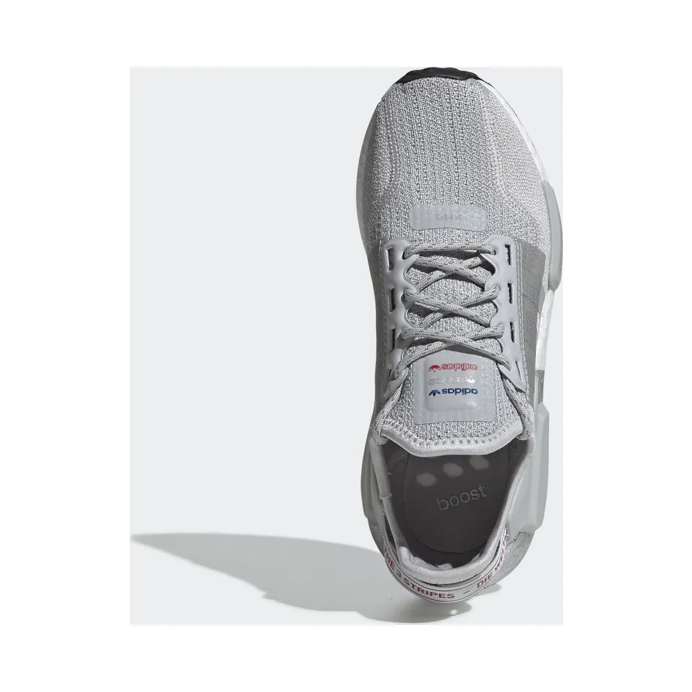 adidas NMD V2 Grey Two Silver Metallic (Youth) Grey Two/Silver Metallic/Core Black (FW8049)