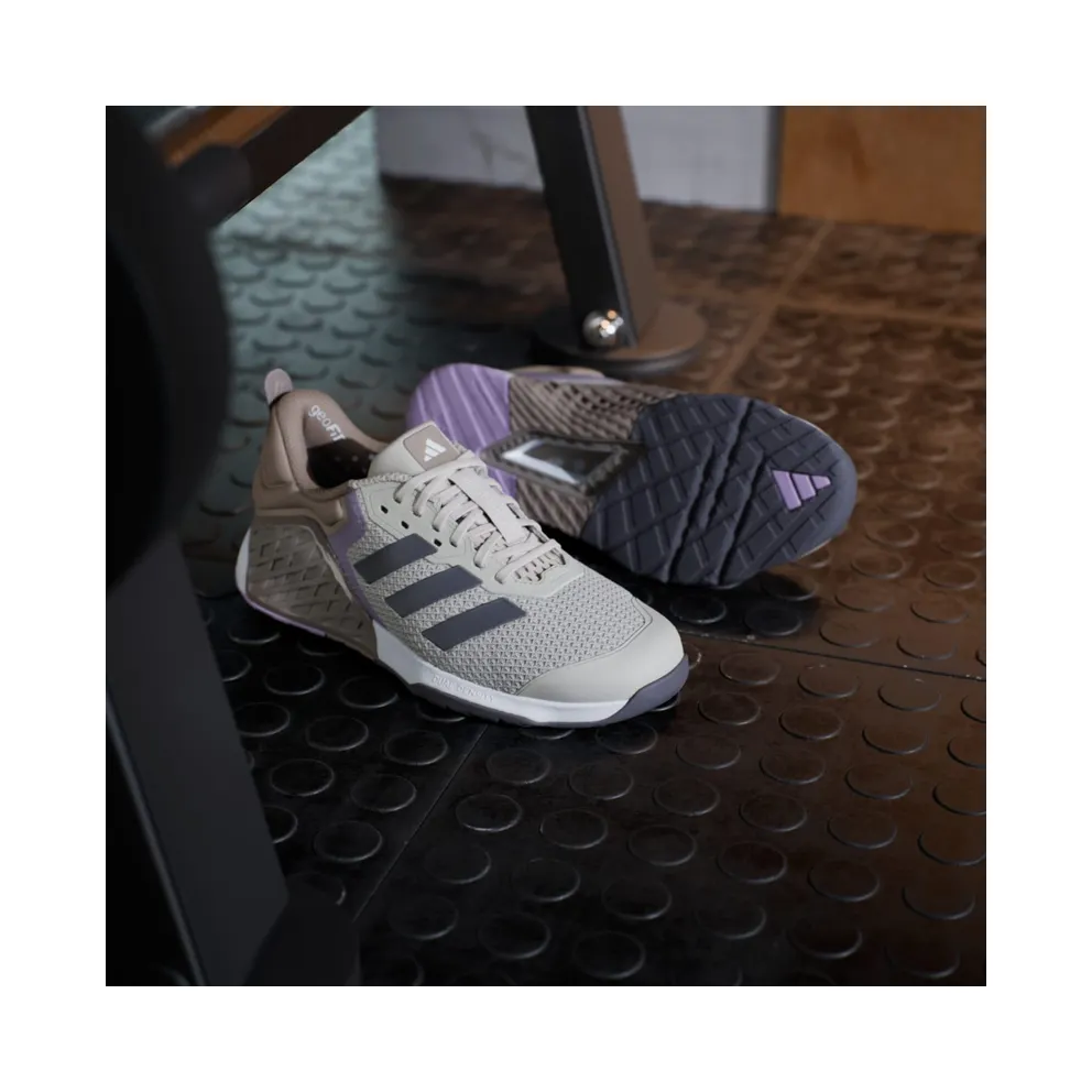 Adidas Dropset 3 Training Beige / Grey Strata / Powder Plum (JR1675)