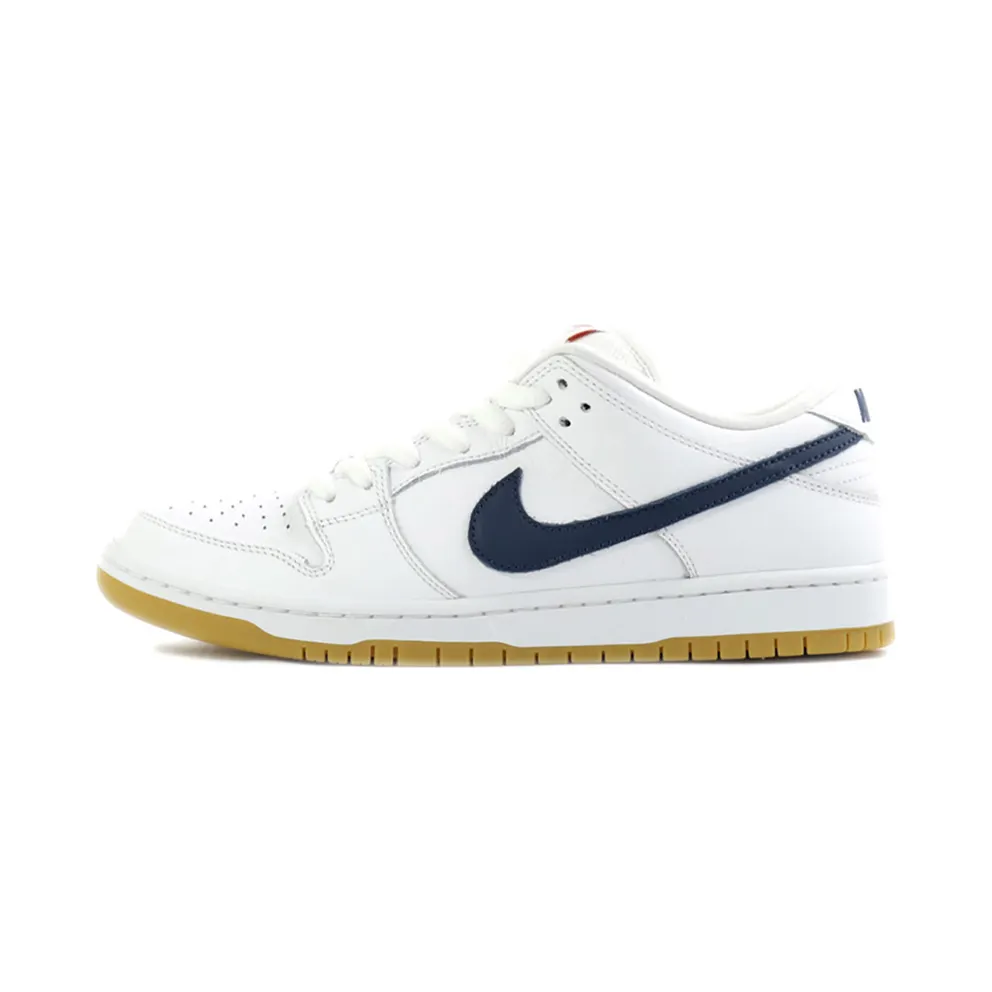 Nike SB Dunk Low Orange Label White Navy (2021) (CZ2249-100)