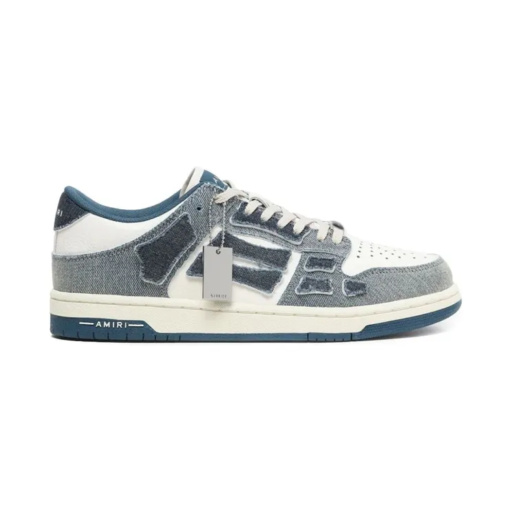 AMIRI Skel Top Low Denim Slate Blue (PF23WFS004-853)
