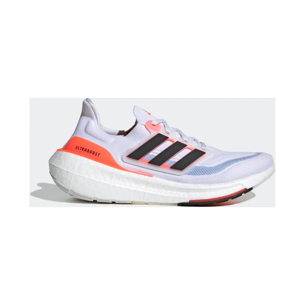 adidas Ultraboost Light Laufschuh Cloud White / Core Black / Solar Red (HQ6351)