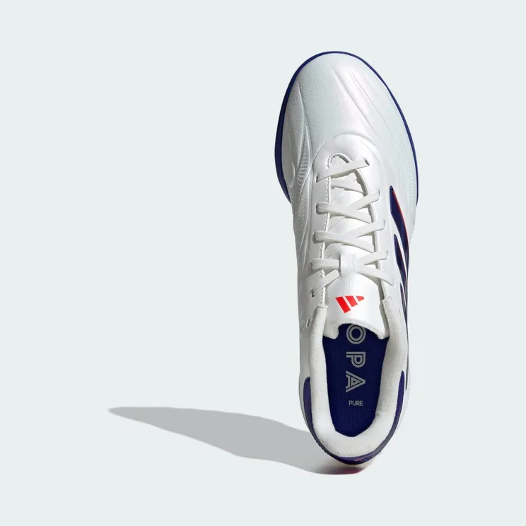 adidas Copa Pure 2 League Turf Cloud White Lucid Blue Solar Red (IG6407)