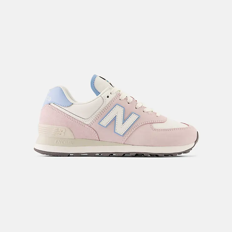 New Balance 574 Stone Pink Sea Salt Blue Haze (WL574QC)