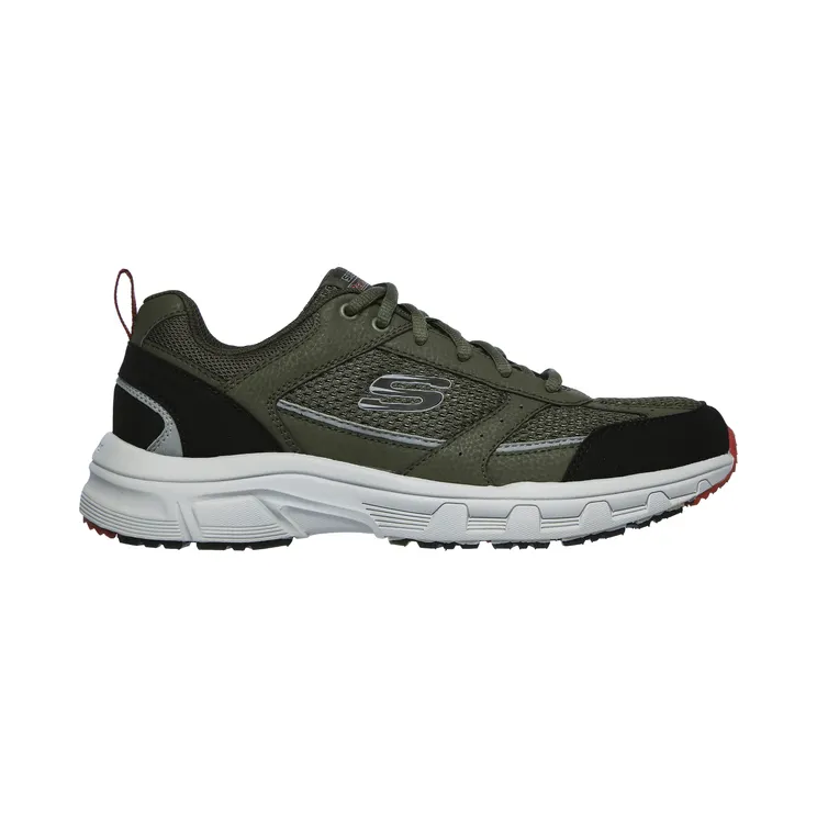 Skechers Relaxed Fit Oak Canyon Verketta “Olive / Black” (51898OLBK)