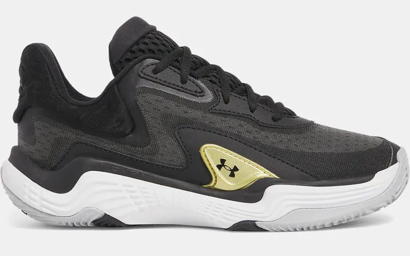 Under Armour Spawn 7 Black Metallic Gold Black (3028461-002)