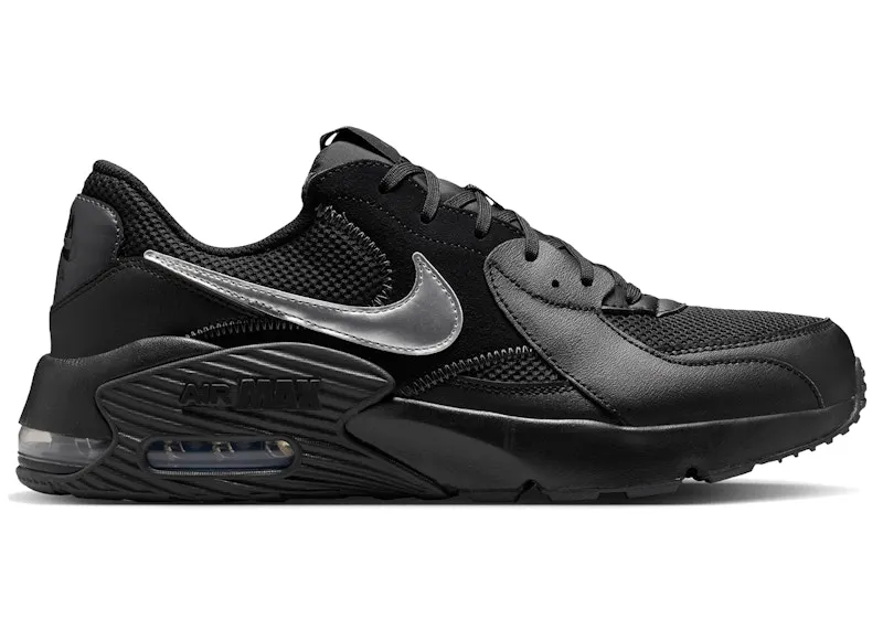 Nike Air Max Excee Black Metallic Silver (FZ5486-009)