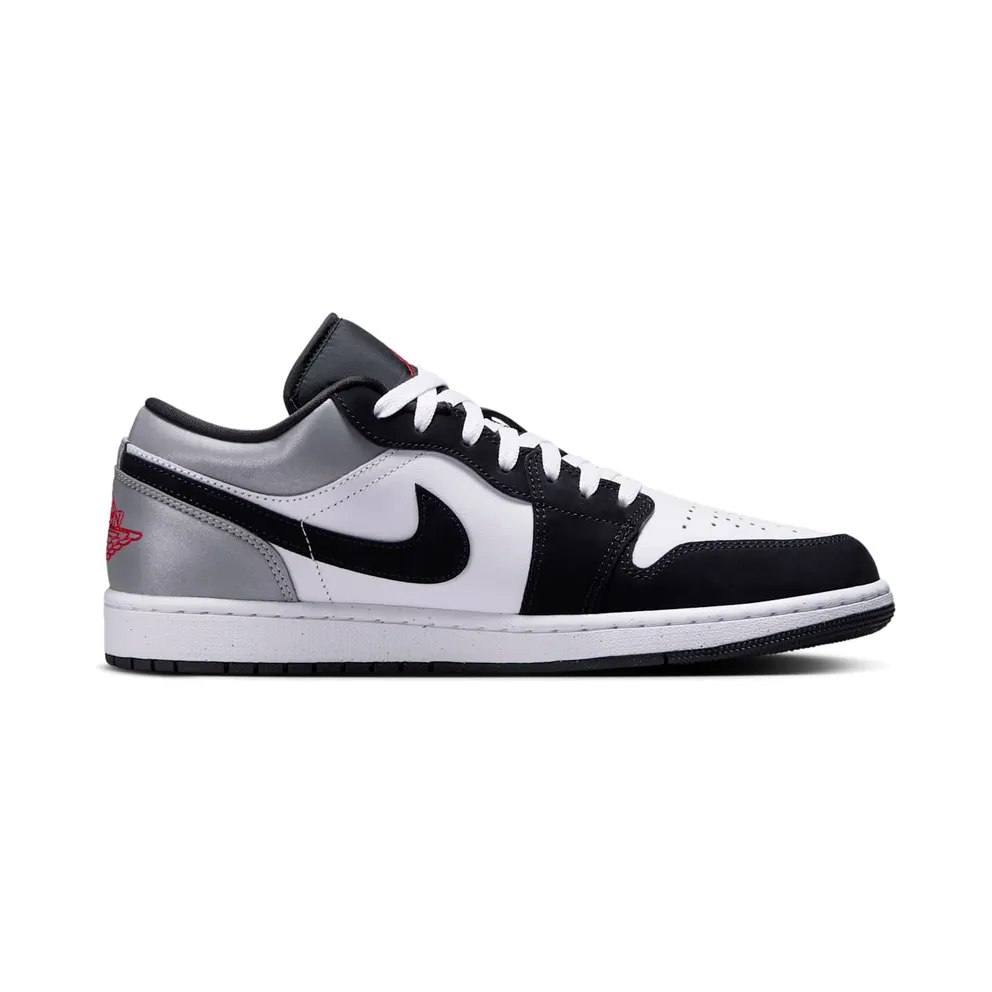 Jordan 1 Low SE “White Fire Red Black Matte Silver” (HF3148-106)