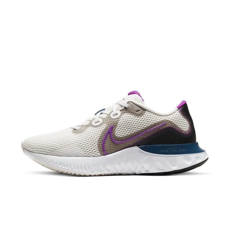 Nike Renew Run Platinum Tint (W) Platinum Tint/White-Black-Vivid Purple (CK6360-002)