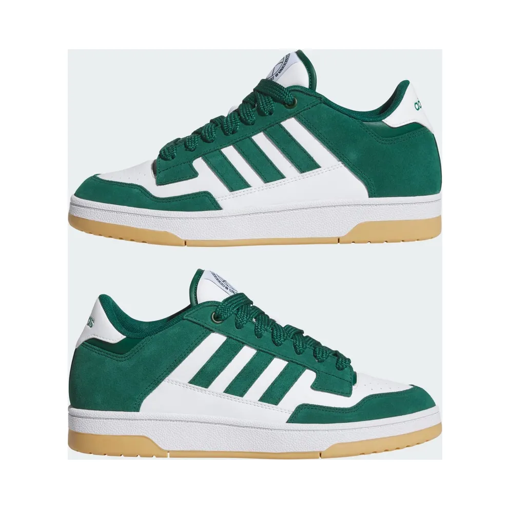 Adidas Rapid Court Low Collegiate Green / Cloud White / Gum (JR1009)