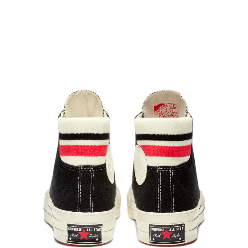 Converse Chuck 70 High Black Sedonia Red Black/Sedona Red/Egret (163363C)