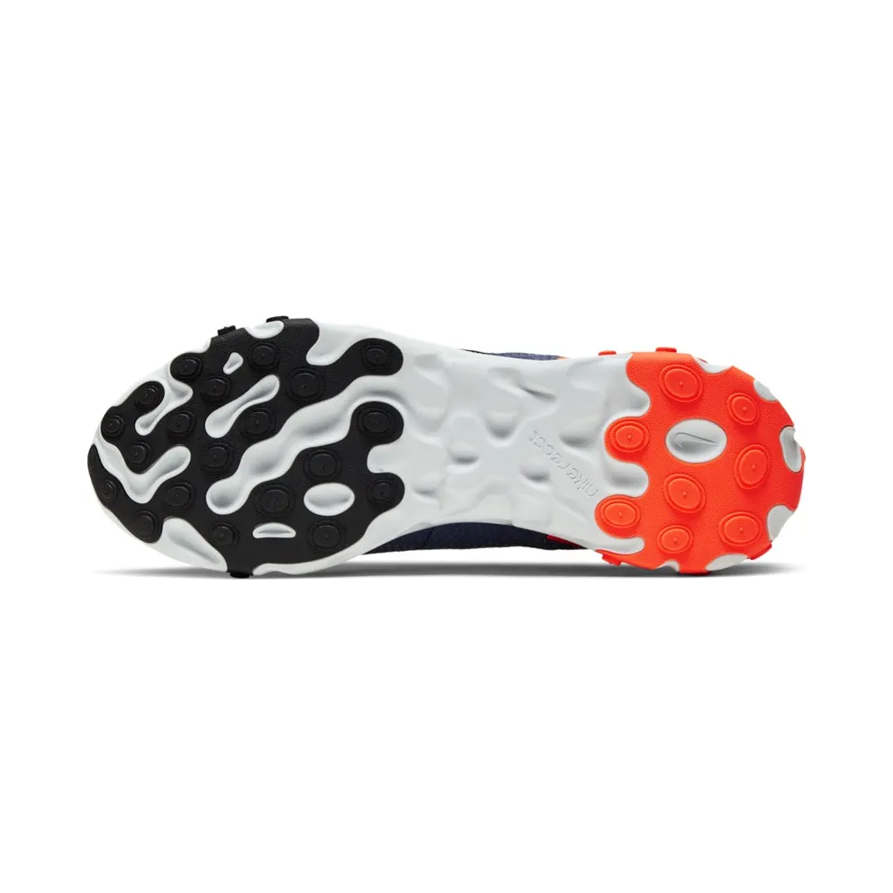 Nike React Element 55 SE Midnight Navy Total Orange Midnight Navy/Total Orange-Summit White-Black (CI3831-400)