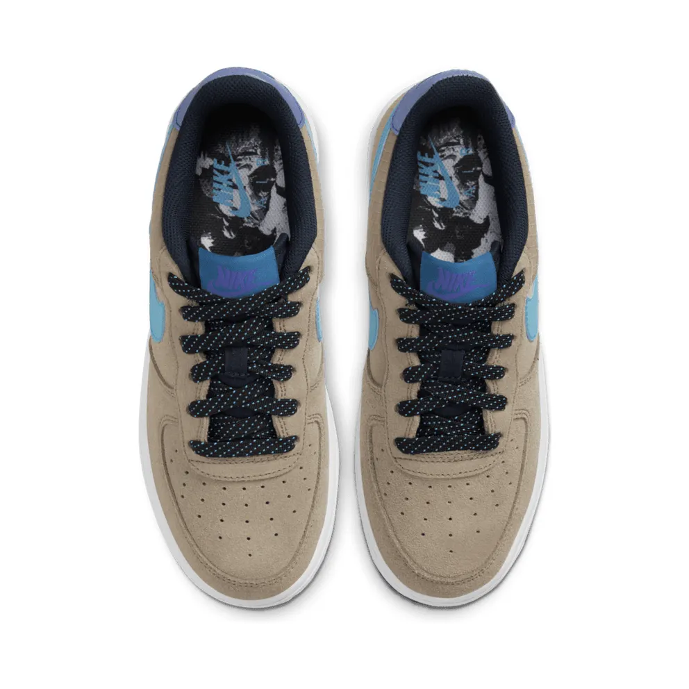 Nike Air Force 1 LV8 2 Khaki (GS) Khaki/Persian Violet/Blue Fury (CN5710-201)