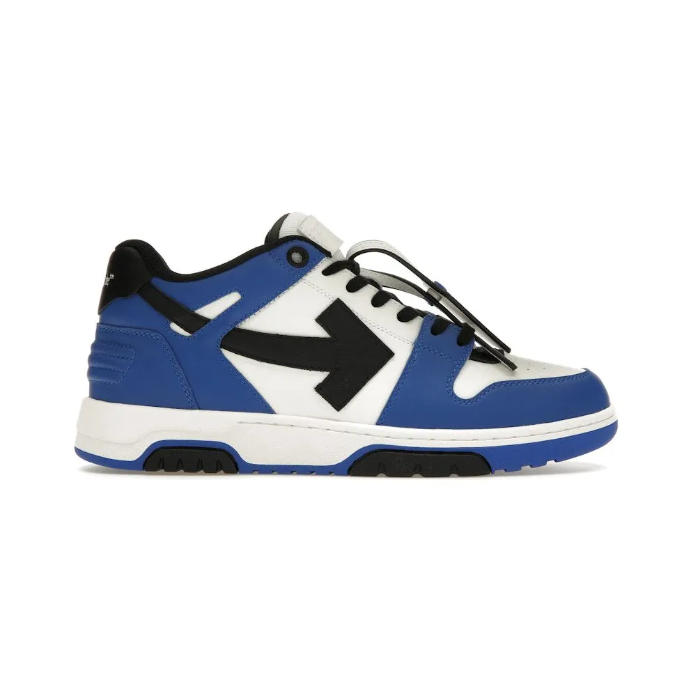 OFF-WHITE Out Of Office OOO Low Tops Navy Blue White Blue (OMIA189S24LEA0064610)