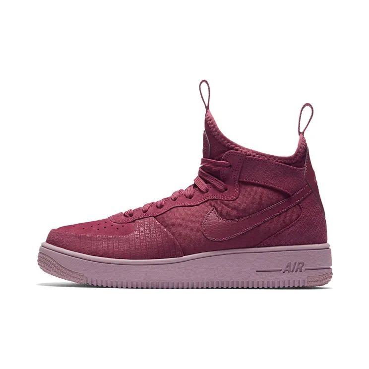 Nike Air Force 1 Ultraforce Mid Force Is Female Vintage Wine (W)