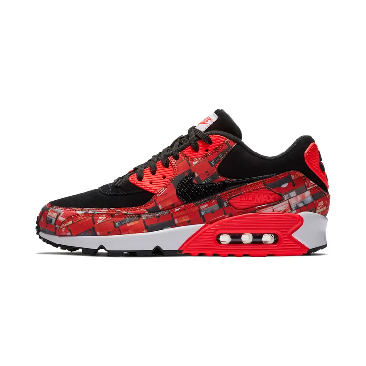 Nike x Atmos Air Max 90 ‘We Love ‘ Box Pack (Bright Crimson) (2018) (AQ0926-001)