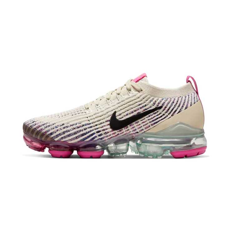 Nike Air VaporMax Flyknit 3 – Cream “Fossil / Fire Pink / Hyper Crimson / Black” (AJ6910-201)
