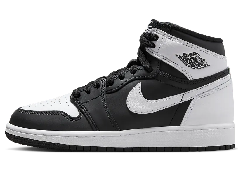 Air Jordan 1 Retro High OG GS “BLACK/WHITE/WHITE” (FD1437-010)