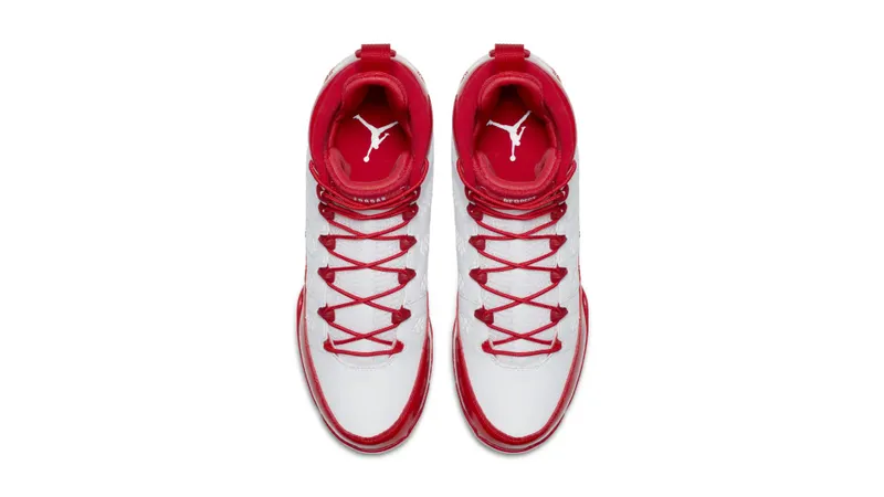 Jordan 9 Retro MCS University Red University Red/White-Metallic Silver (AA1264-601)