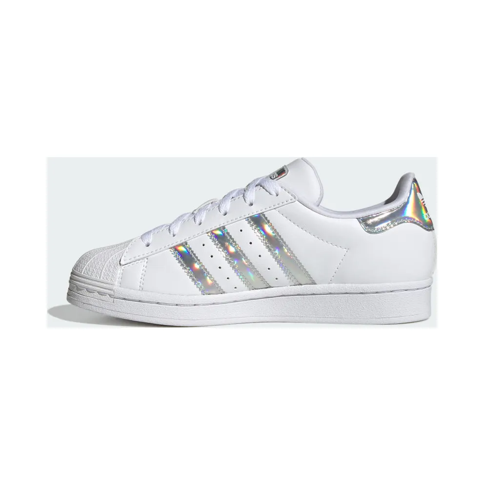 Adidas Superstar Kids White / Iridescent / Silver Dawn (IG0238)