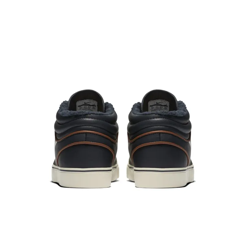 Nike SB Zoom Stefan Janoski Mid Obsidian Tan Dark Obsidian/Birch-Light British Tan (472679-423)
