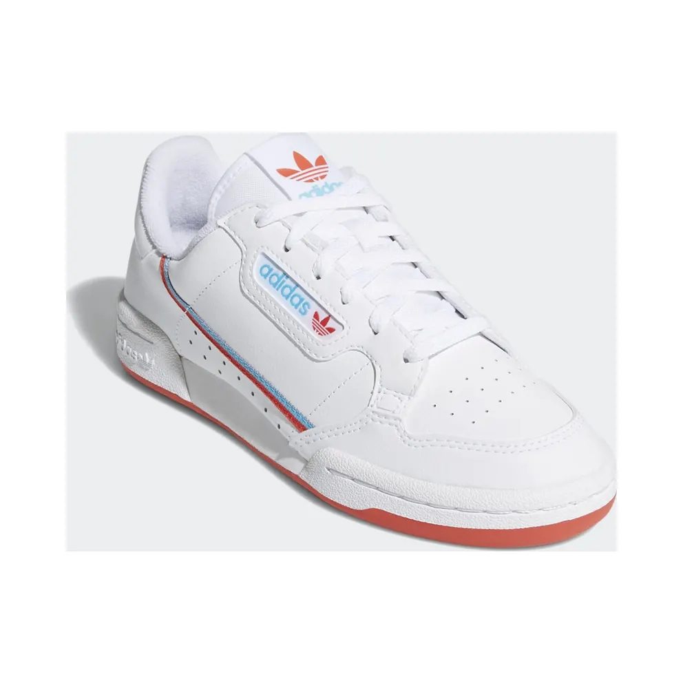 adidas Continental 80 Toy Story 4 Forky (Youth) Cloud White/Bright Red/Bright Cyan (EG7313)