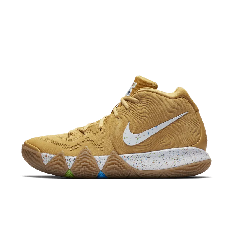 Nike Kyrie 4 Cinnamon Toast Crunch Metallic Gold Coin/White (BV0426-900)