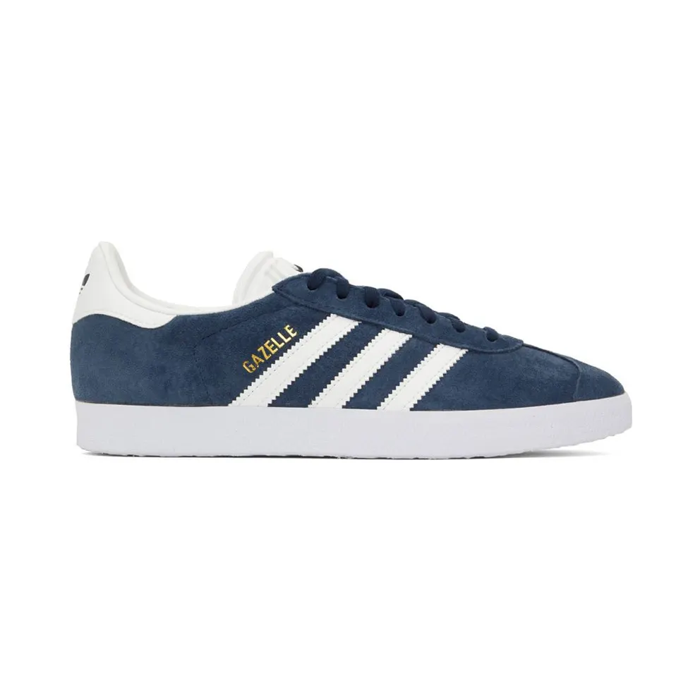 Adidas Gazelle Collegiate Navy / White / Gold Metallic (BB5478)