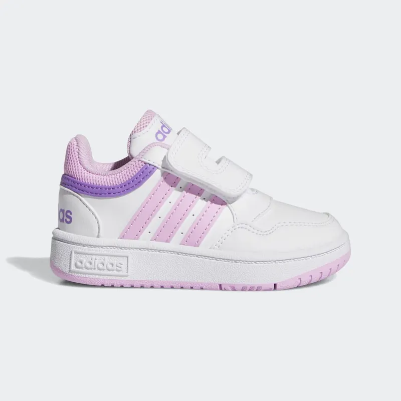 adidas Hoops Cloud White / Bliss Lilac / Violet Fusion (IF7734)