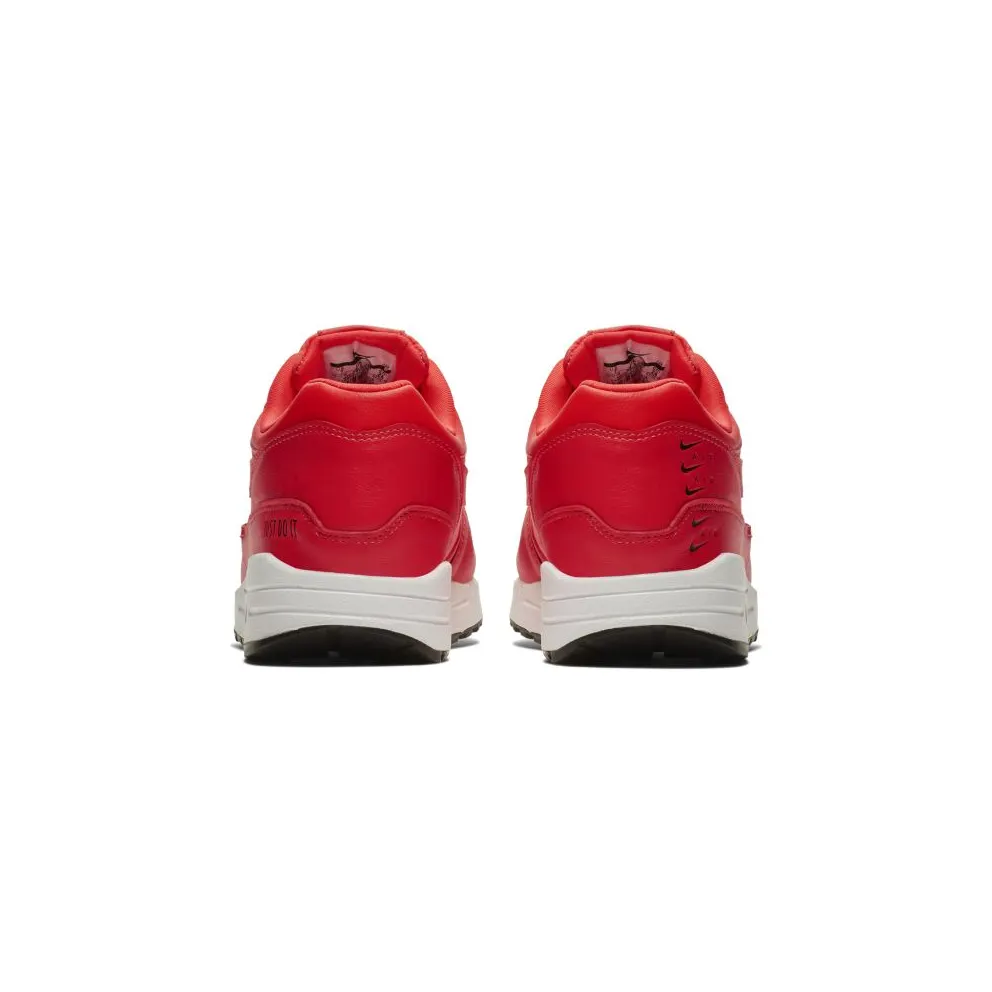 Nike Air Max 1 Overbranding Bright Crimson (W) Bright Crimson/Bright Crimson-Black (881101-602)