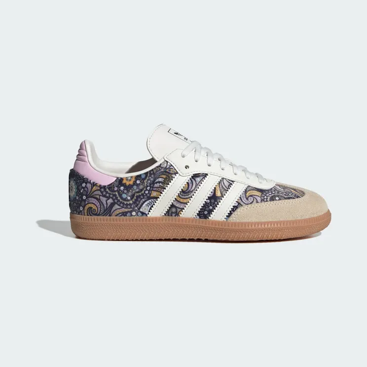 adidas Liberty Samba OG “Core White / Orchid Fusion / Gum” (KK2358)