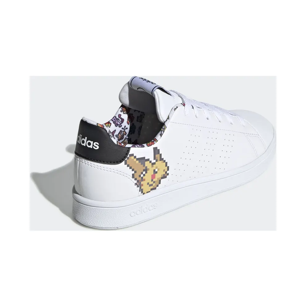 adidas Advantage Pikachu (Youth) CLOUD WHITE/CLOUD WHITE/CORE BLACK (EG1999)