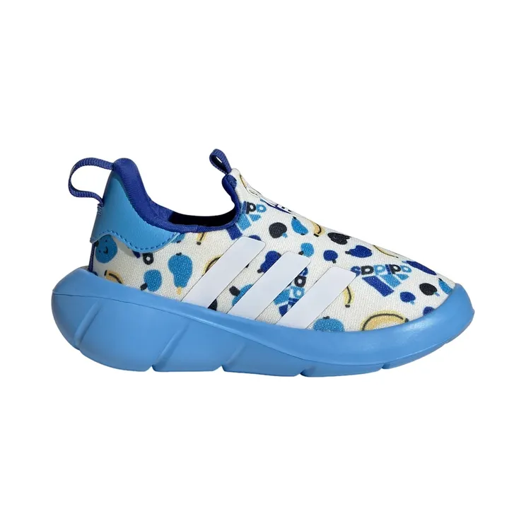 adidas Monofit Ivory Cloud White Blue Burst (ID3413)