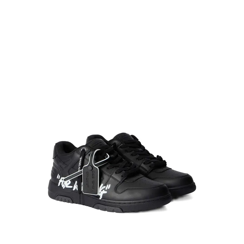 Off-white Lettering-print Tag “Black/White” (M189C9L01A BLKWH)