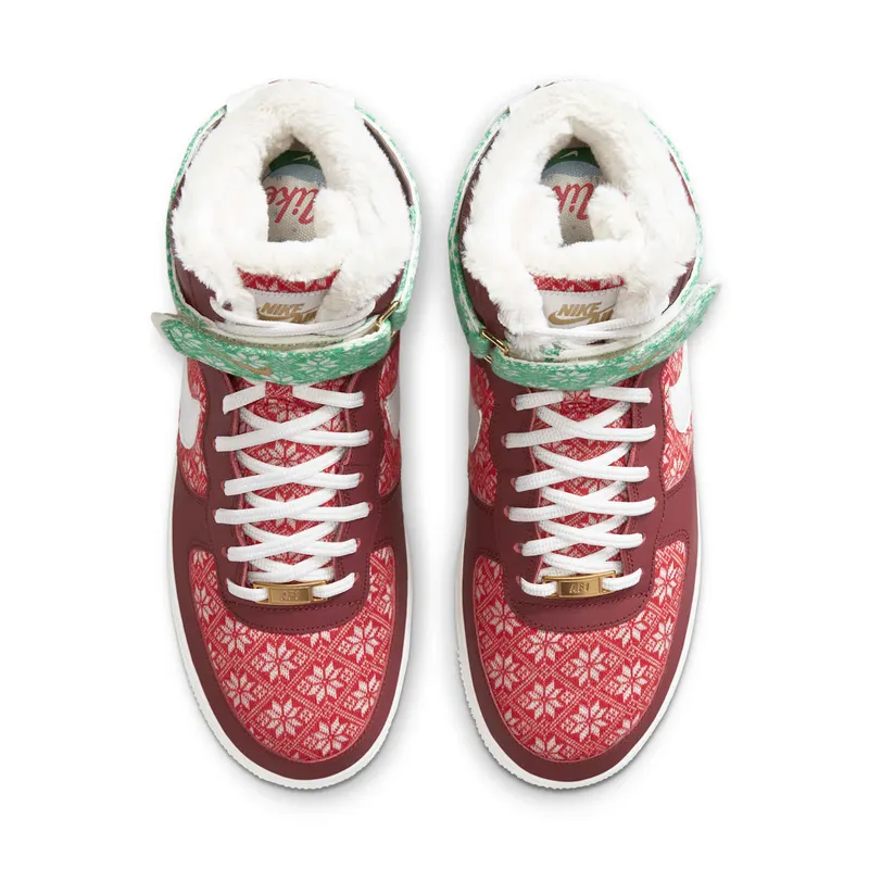 Nike Air Force 1 High ‘Christmas’ (2020) (DC1620-600)