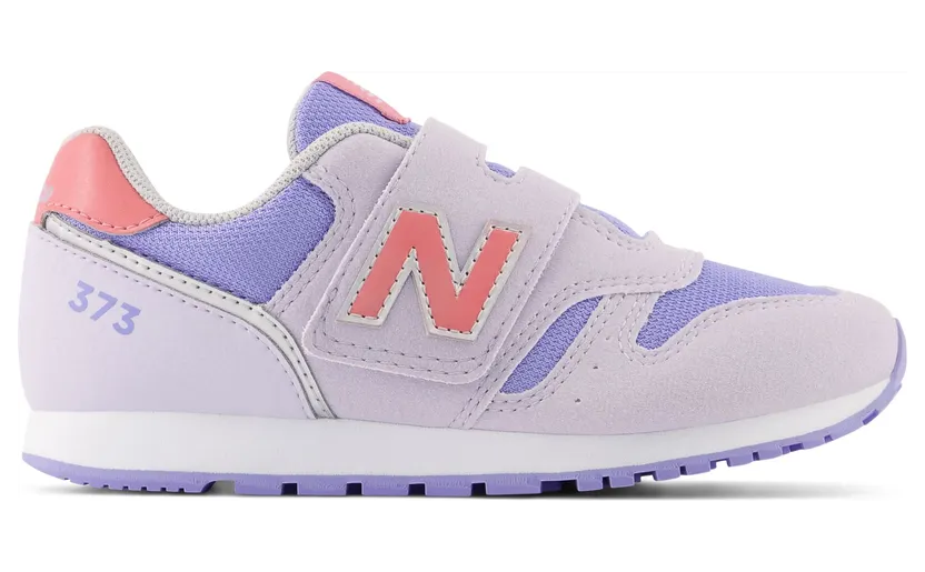 New Balance 373 Hook and Loop Grey Violet / Natural Pink (YZ373V2-40089)
