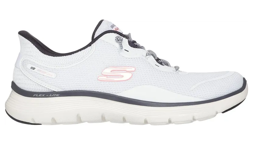 Skechers Slip-ins: Flex Appeal 5.0 – Easy Breezy – Wit / Multi (150218 WMLT)