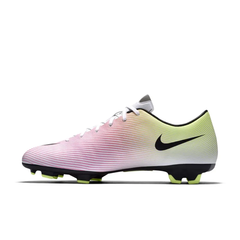 Nike  Mercurial Victory V FG White Black Volt Total Orange White/Black-Volt-Total Orange (651632-107)