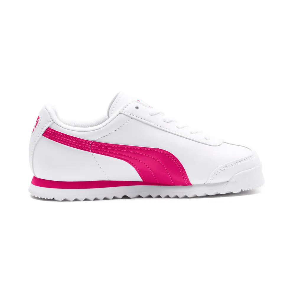 Puma Roma White Fuchsia Purple (GS) White/Fuchsia Purple (354259-22)