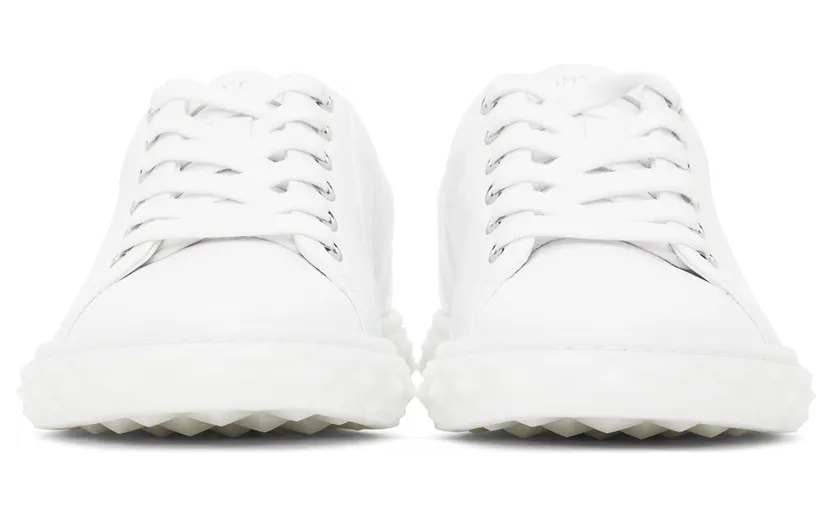 Jimmy Choo White Diamond Light Sneakers (DIAMOND LIGHT/F NAP) (2)