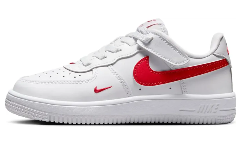 Nike Force 1 Low EasyOn PS “White / University Red” (HM9652-101)