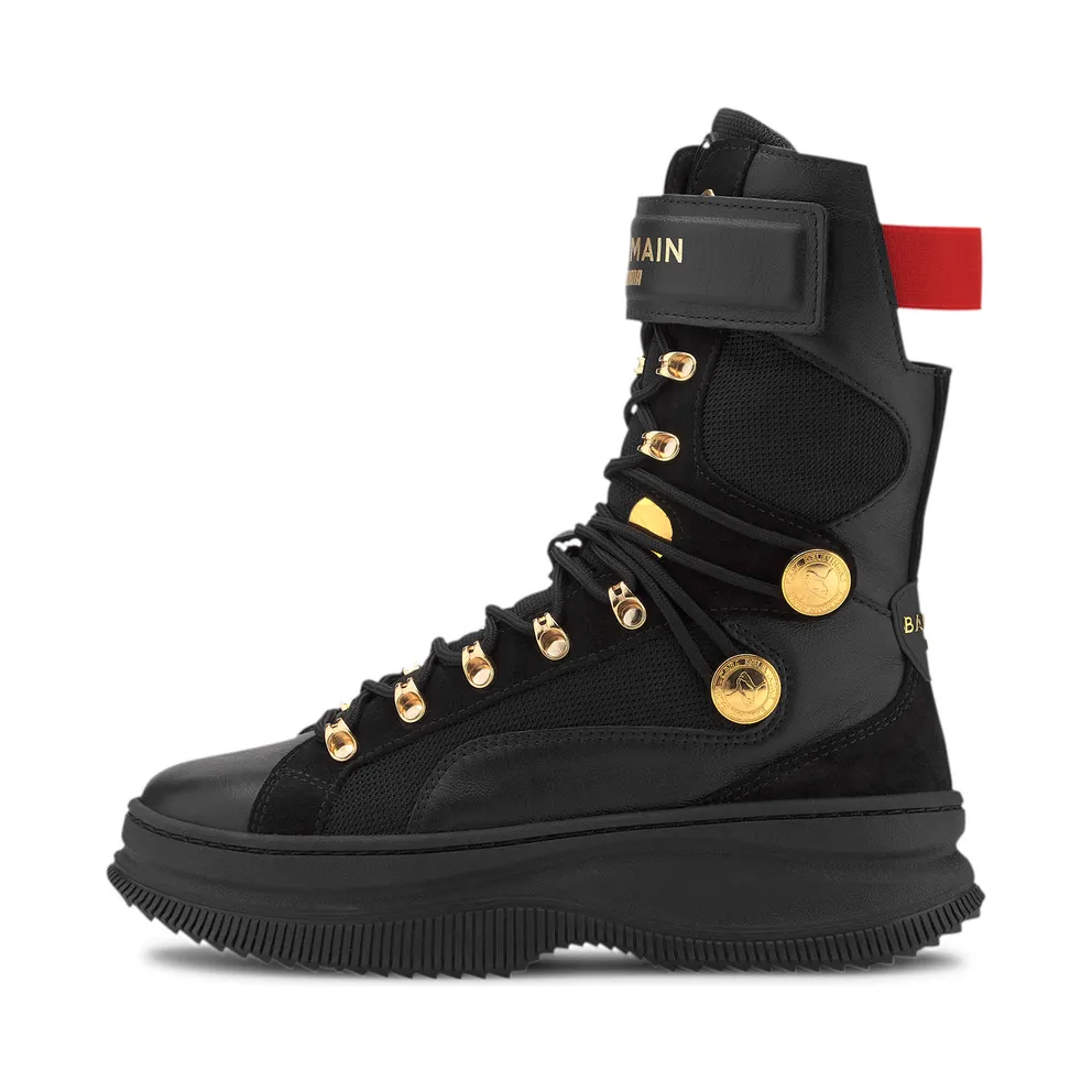 Puma x Balmain Deva Boots (W) Black (372178_01)