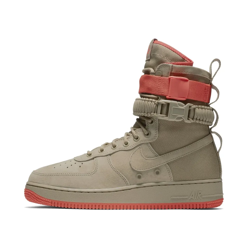 Nike Sf Af1 Khaki Khaki-Rush Coral Khaki/Khaki-Rush Coral (864024-205)