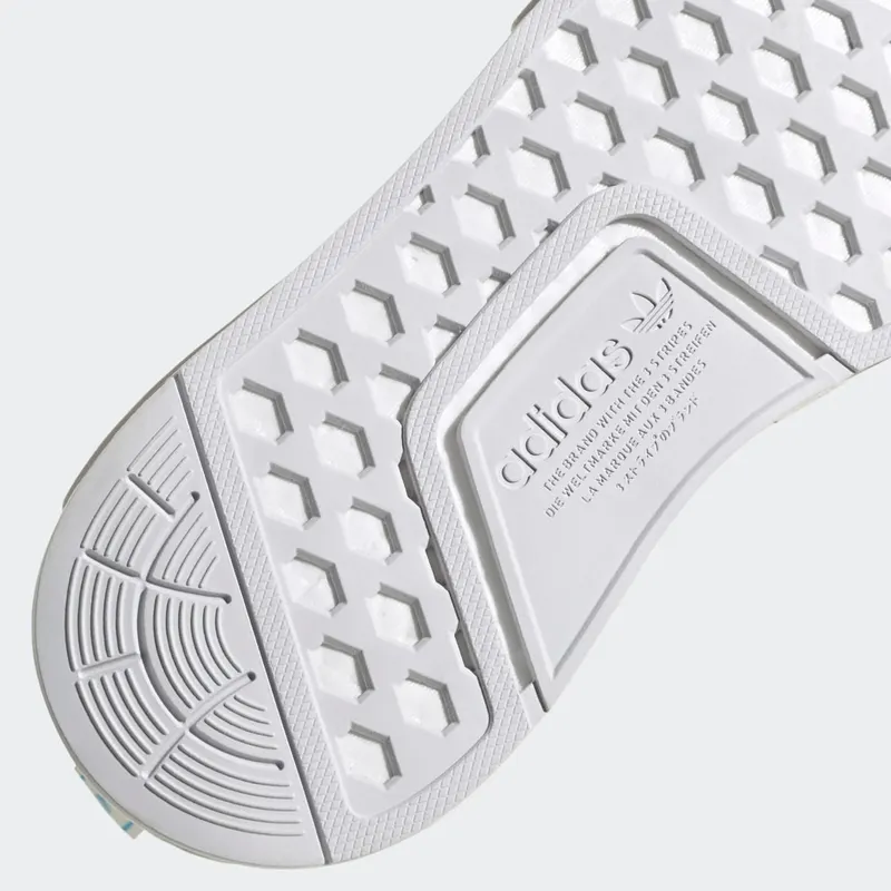 Adidas NMD_R1 ‘White Iridescent’ Cloud White/Cloud White/Core Black (FV1797)